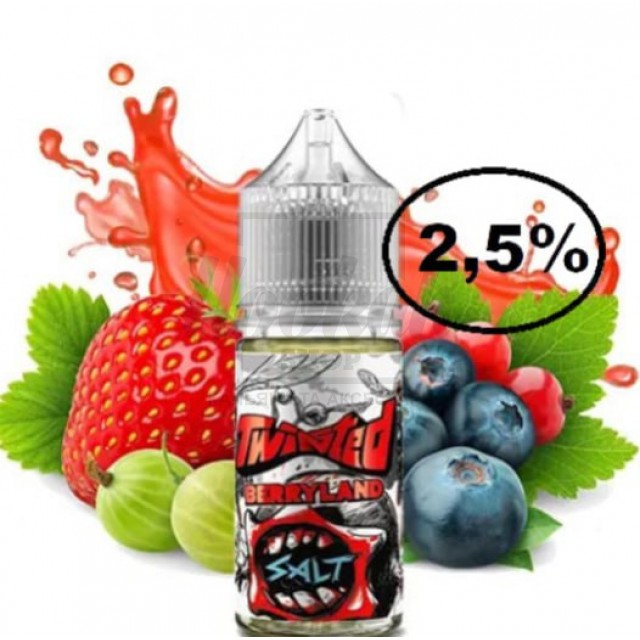 Жидкость Twisted Berryland (Ягодный Микс) 30мл 2,5%