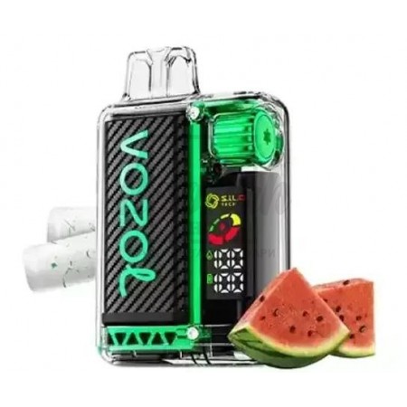 Електронна сигарета Vozol 20000 Watermelon Bubble Gum (Кавунова Жуйка)