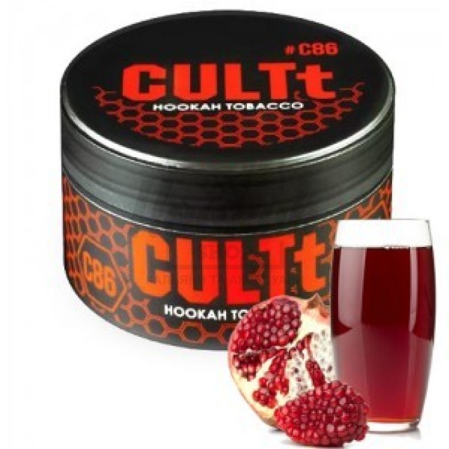 Табак CULT C86 Pomegranate Drink (Гранатовый Напиток) 100 гр