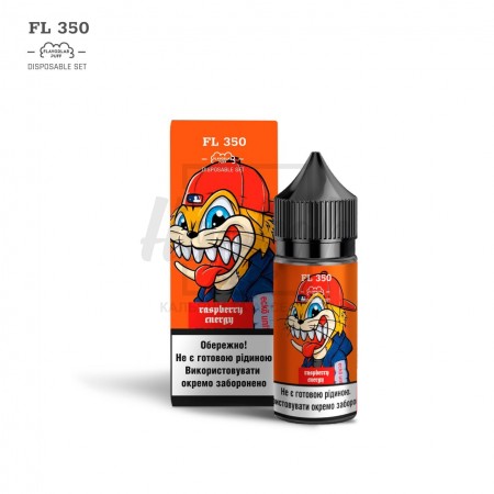 Рідина Набір Flavorlab FL350 Raspberry Energy (Малина Енергетик) 30мл 5%