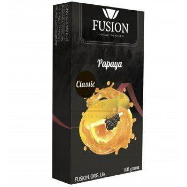 Тютюн Fusion Classic Papaya (Папая) 100 гр