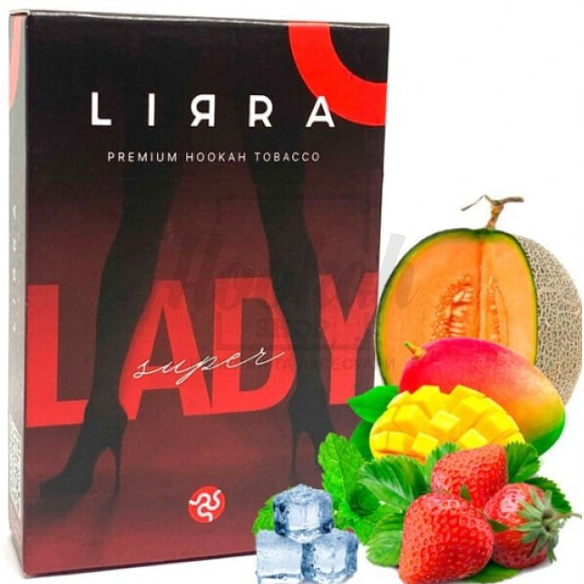 Табак Lirra Lady Super (Манго Персик Айс) 50 гр