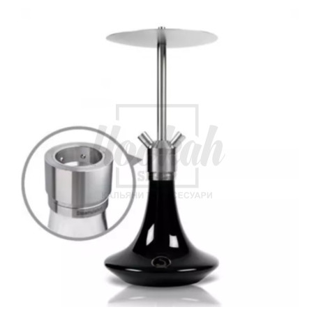 Кальян Steamulation Classic Platinum Black Чорний