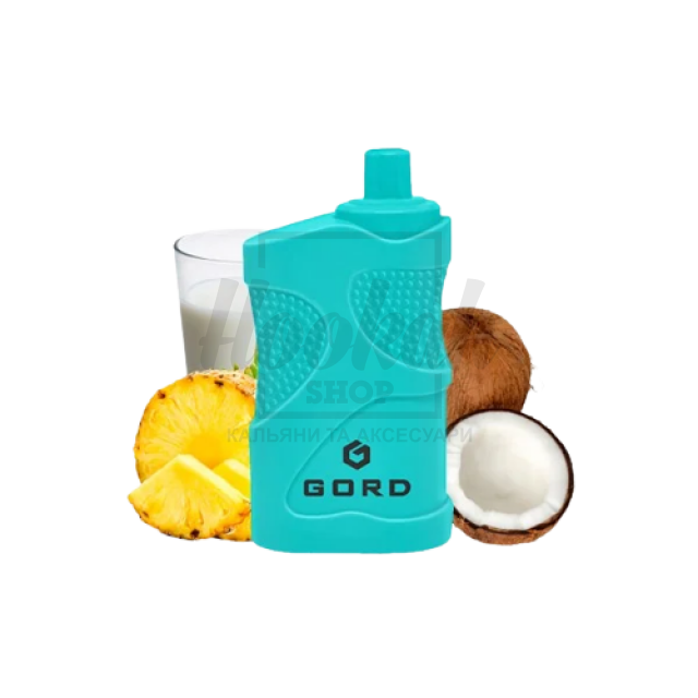 Электронная сигарета Gord G-05 4000 Pineapple Coconut Milk (Ананас Кокосовое Молоко)