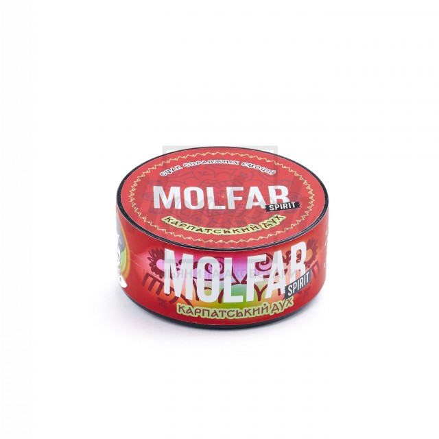 Табак Molfar Spirit Line Карпатський Дух (Черная Смородина Джин Можевельник) 100 гр