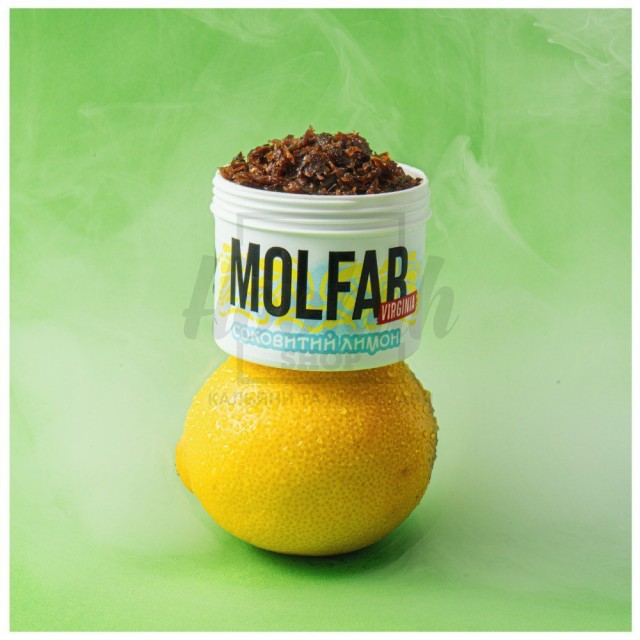 Тютюн Molfar Virginia Line Соковий Лимон (Лимон) 100 гр