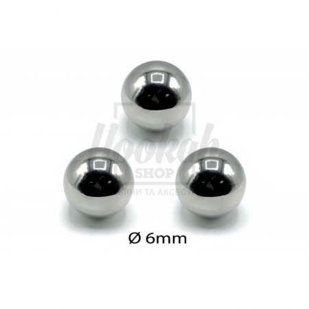 Шарик Клапана Продувки Нержавейка 6 мм