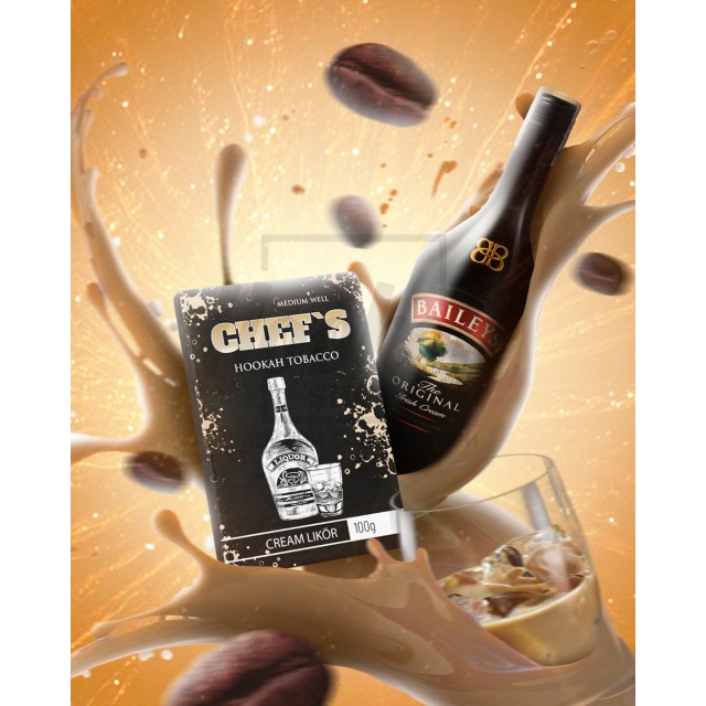 Табак Chefs Cream Likor (Крем Ликёр) 100 гр