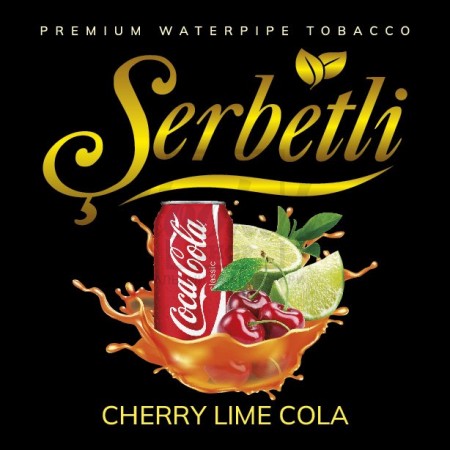 Табак Serbetli Cherry Lime Cola (Вишня Лайм Кола) 100 гр