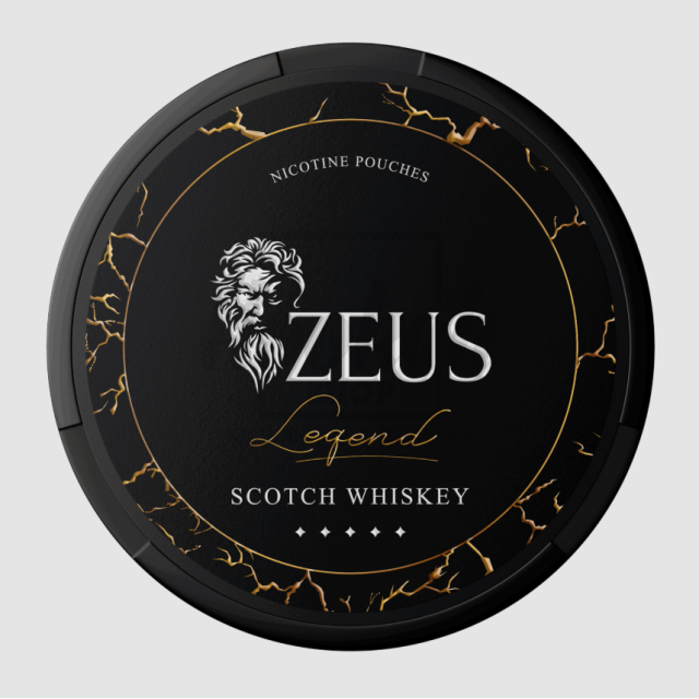 Снюс Zeus Legend Scotch Whiskey (Шотландський Віскі) 16,5mg/g 10g