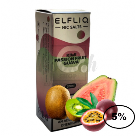 Рідина Elf Liq Kiwi Passion Fruit Guava (ківі маракуя гуава) 30мл 5%