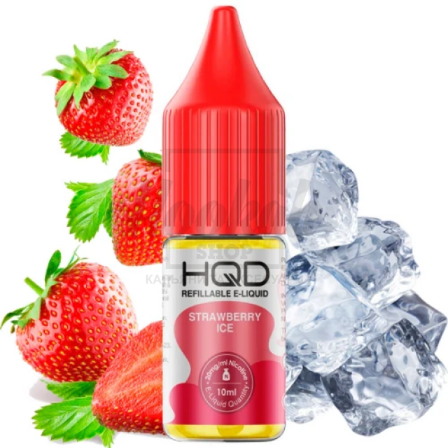 Жидкость HQD Strawberry Ice 10мл 5%
