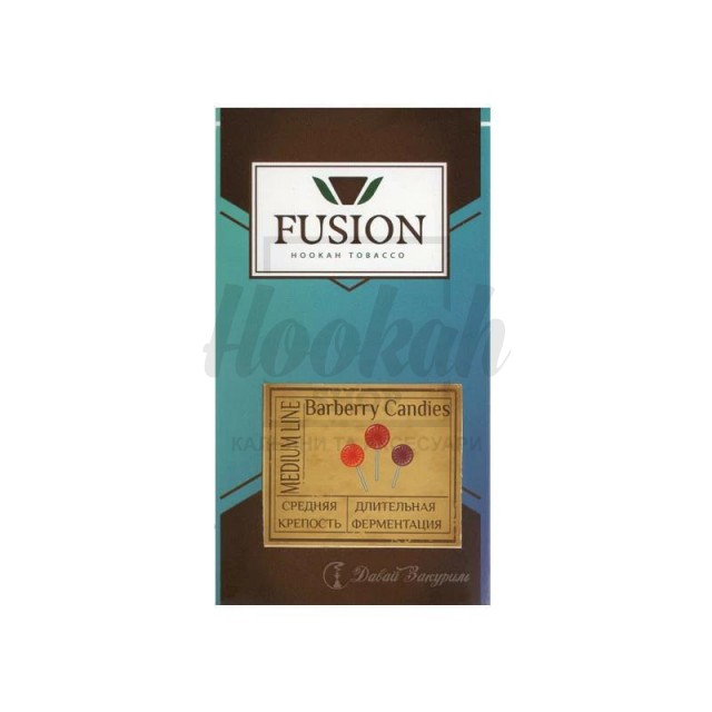 Табак Fusion Medium Barberry Candy (Фьюжн Барбарисова Конфета) 100 гр