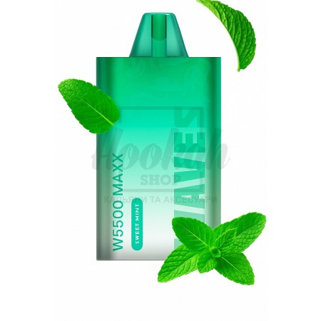Электронная сигарета Waves W5500 Maxx Sweet Mint (Сладкая Мята)