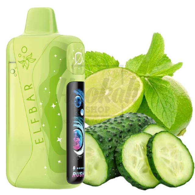 Электронная сигарета Elf Bar Lush King Pro 40000 Cucumber Lime (Огурец Лайм)
