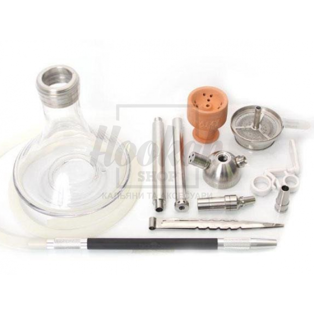 Кальян Amy Deluxe SS 13 TR Прозорий