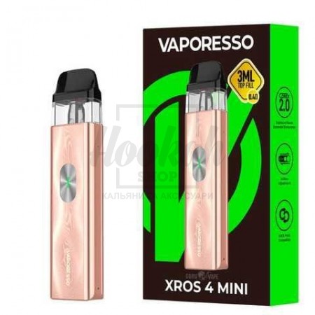 Багаторазова Pod-система Vaporesso XROS 4 Mini Champagne Gold