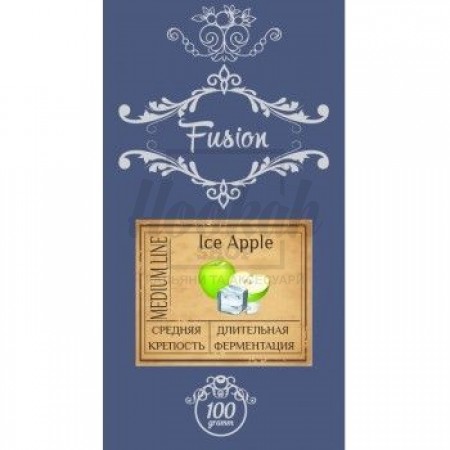 Табак Fusion Medium Ice Apple (Лед Яблоко) 100 гр