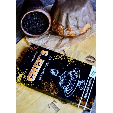 Тютюн Chefs Rum Baby Muffin (Ромовий Пиріг) 100 гр