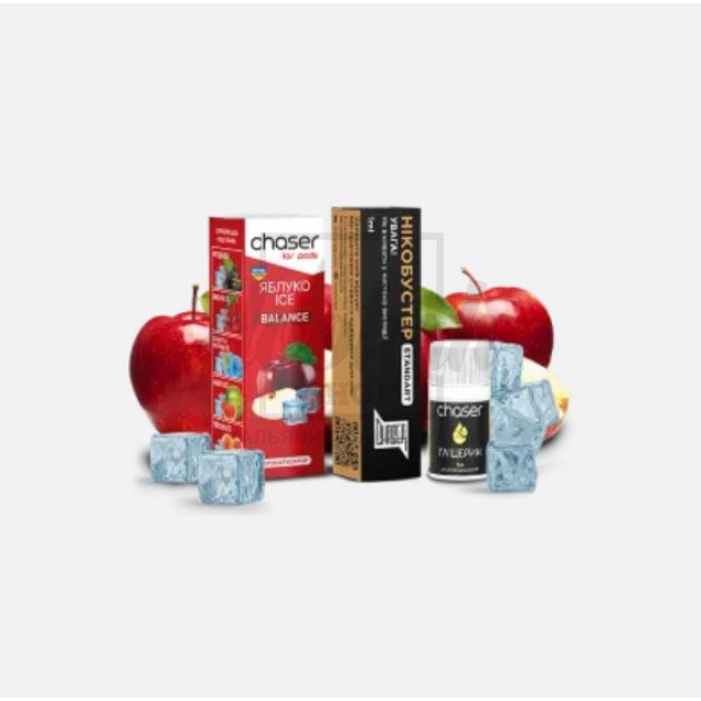 Жидкость Набор Chaser Яблоко Лёд 10мл 5%