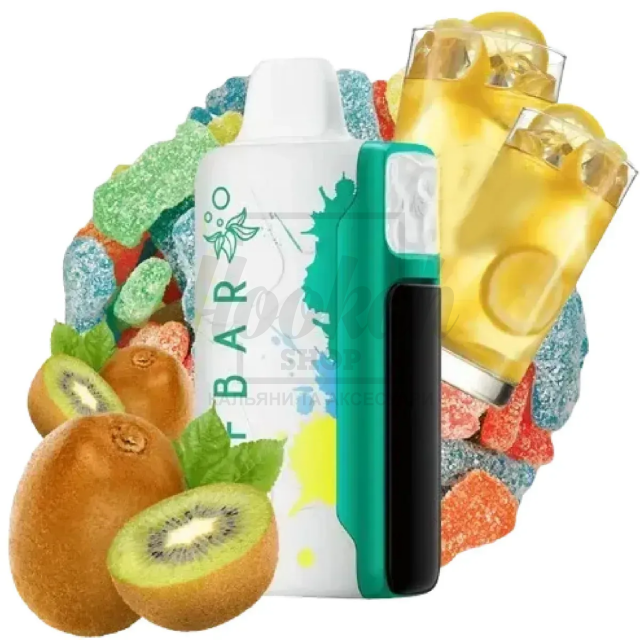 Електронна сигарета Elf Bar Sour King 30000 Kiwi Lemonade (ківі лимонад)