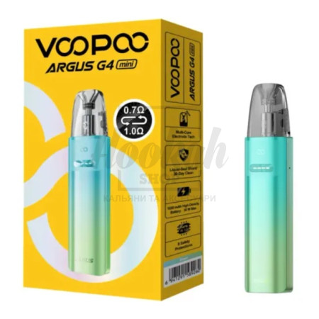Багаторазова Pod-система VooPoo Argus G4 Mini Green
