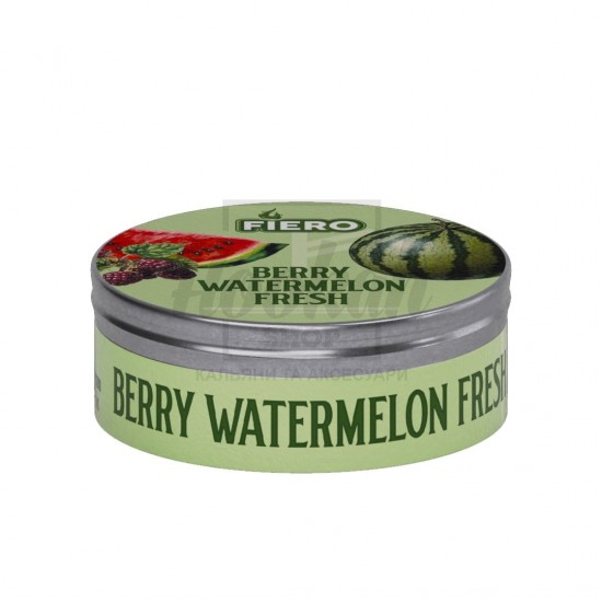 Тютюн Fiero Berry Watermelon Fresh (Кавун Ягоди Лід) 100 гр
