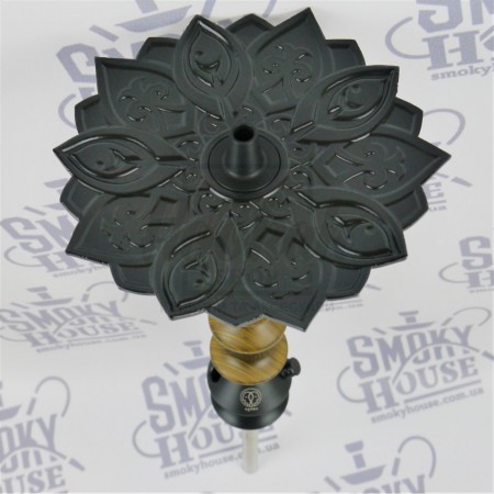 Шахта для кальяну Karma 0.0 Olive оливкова + блюдце