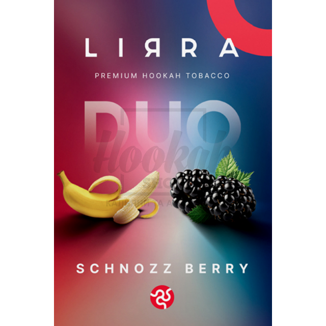 Табак Lirra Schnozz Berry (Банан Ежевика) 50 гр