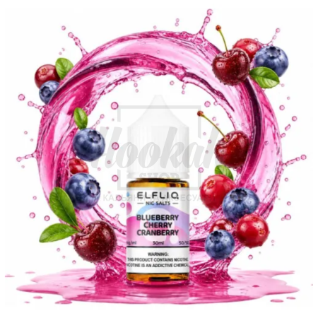 Жидкость Elf Liq Blueberry Сherry Сranberry (Голубика Вишня Клюква) 5% 30мл