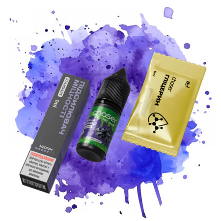 Рідина Набір Chaser For Pods Кисла Чорниця 10мл 5%