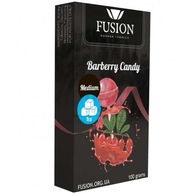 Табак Fusion Medium Ice Barberry Candy (Лед Барбарисова Конфета) 100 гр