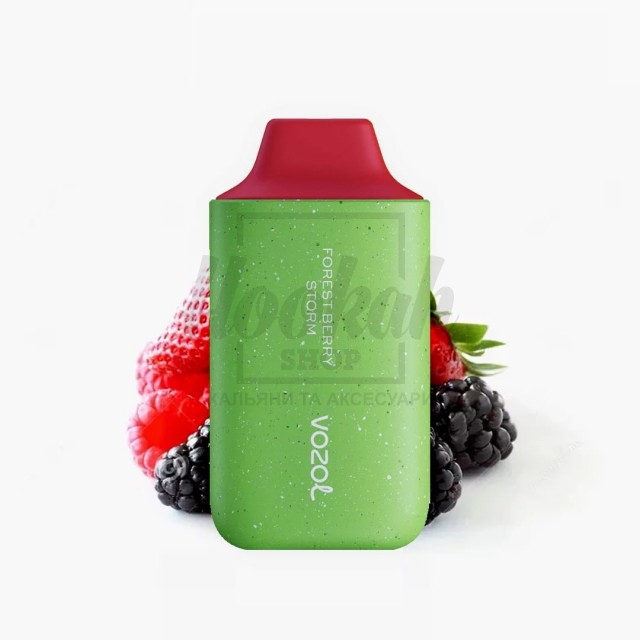 Электронная сигарета Vozol 6000 Forest Berry Strom (микс лесных ягод)