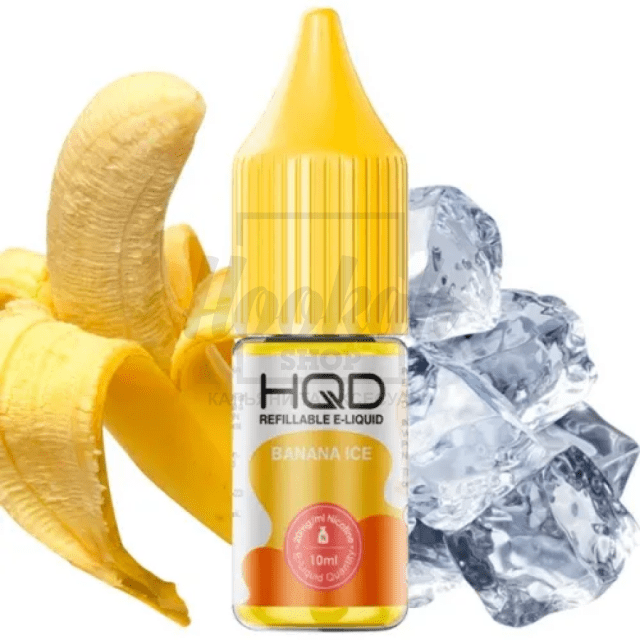 Жидкость HQD Banana Ice 10мл 5%