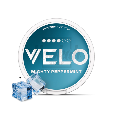 Снюс Velo Mighty Peppermint (Сильная Мята) Классический