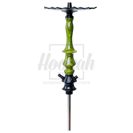 Шахта для кальяна Karma 3.2 Olive оливковая + блюдце