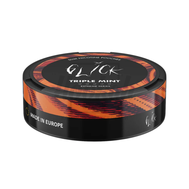 Снюс Glick Hazard Triple Mint 25 mg/pouch 50 mg/g (Тройная Мята)