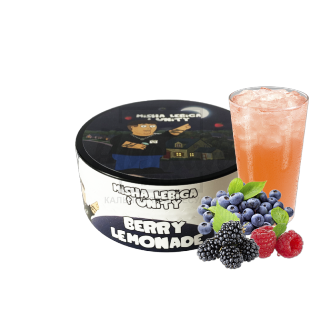 Тютюн Unity Berry Lemonade (Ягідний Лимонад) 100 Гр