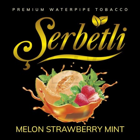 Табак Serbetli Melon Strawberry Mint (Дыня Клубника Мята) 500 гр