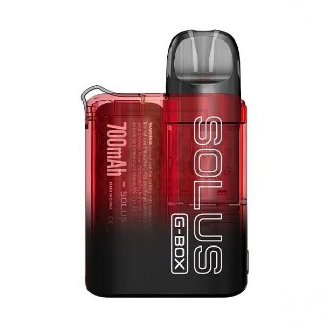 Многоразовая Pod-система Smok Solus G-BOX KIT Transparent Red