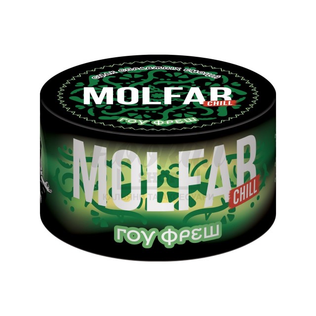 Тютюн Molfar Chill Line Гоу Фреш (Лимонад Огірок Кактус Лайм) 100 гр