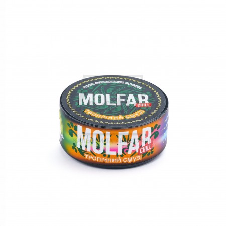 Табак Molfar Chill Line Тропічний Смузі (Манго Апельсин Ананас Лёд) 100гр