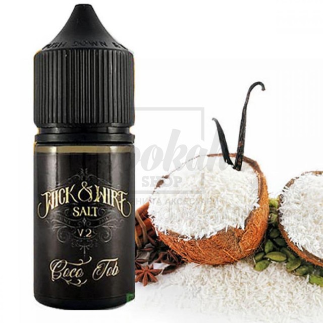 Рідина Wick&Wire Coco Tobacco (Коко Тютюн) 60мл 1,5%