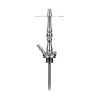 Кальян Moze Tradi Silver M with bowl cut mini with mouthpiece