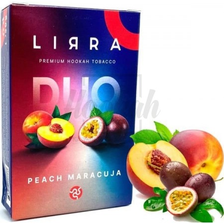 Тютюн Lirra Peach Maracuja (Персик Маракуя) 50 гр
