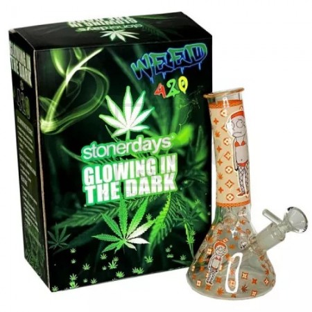 Бонг Glowing In The Dark Summer Smith 20 см