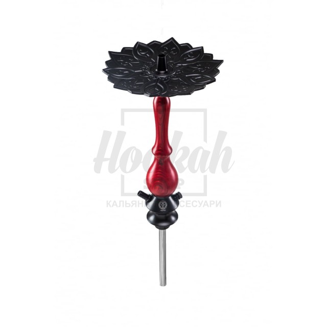 Шахта для кальяну Karma 3.1 RED червона + Блюдце