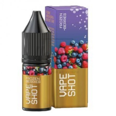 Жидкость Vape Shot Frozen Berries (Черника, Смородина, Клубника, Лед) 10мл 6,5%