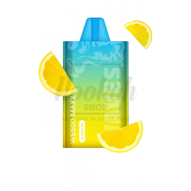 Электронная сигарета Waves W5500 Maxx Ice Lemon (Лёд Лимон)