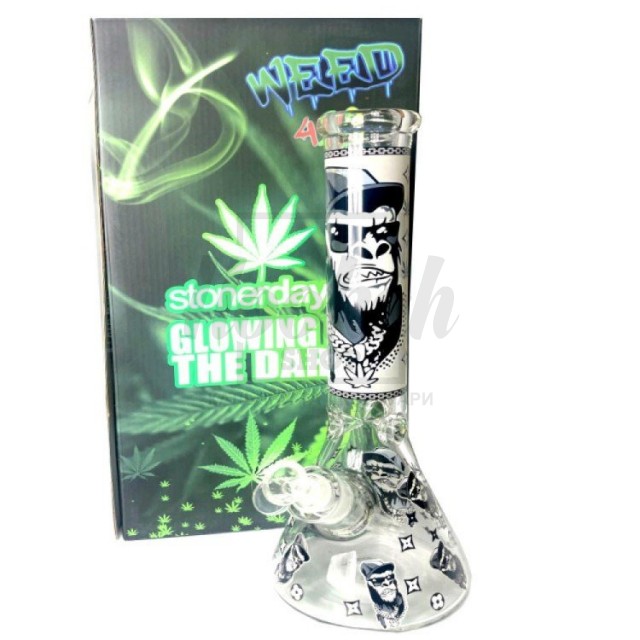 Бонг Glowing In The Dark King Kong 25см